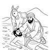 Thumbnail Ai The Good Samaritan  Bible Coloring Page