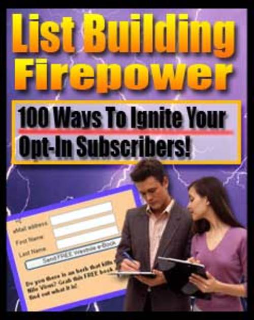 Product picture Find Out 100 Ways To Ignite  Your Opt-In Subscribers
