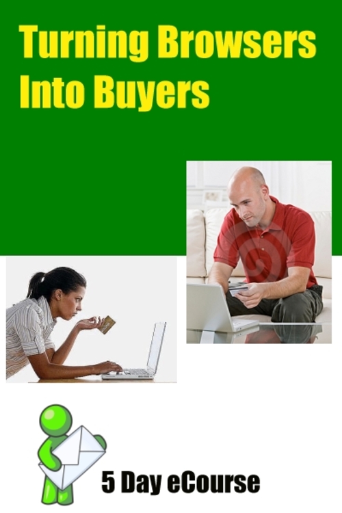 Product picture Turning Browsers Into Buyers With Resell Rights