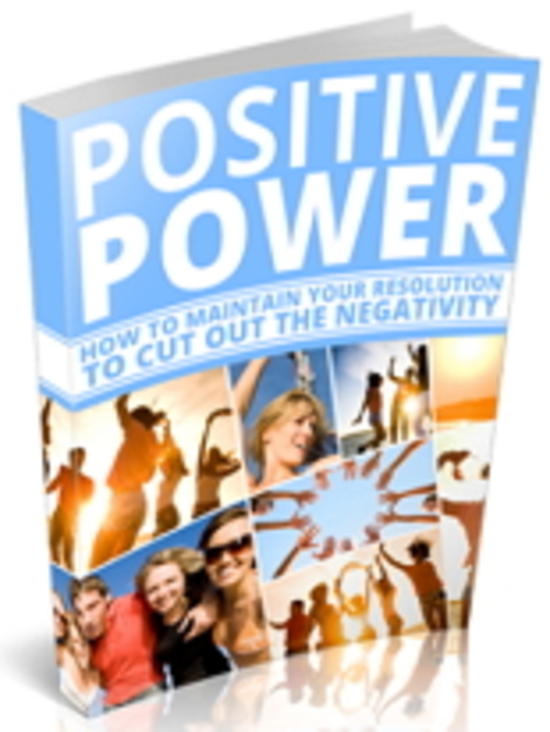 Product picture Positive Power   MRR/Giveaway Rights