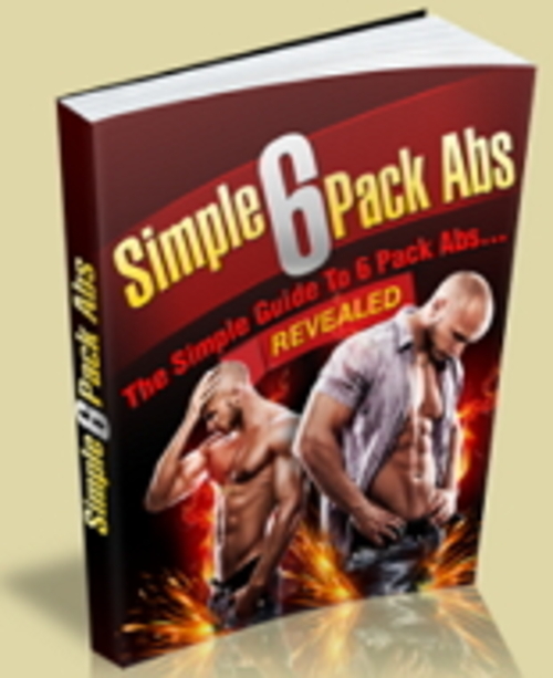 Product picture Simple 6 Pack Abs MRR/Giveaway Right