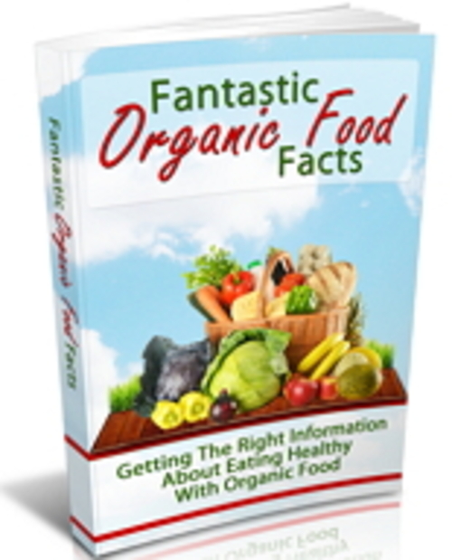 Product picture Fantastic Organic Food Facts MRR/Giveaway Rights