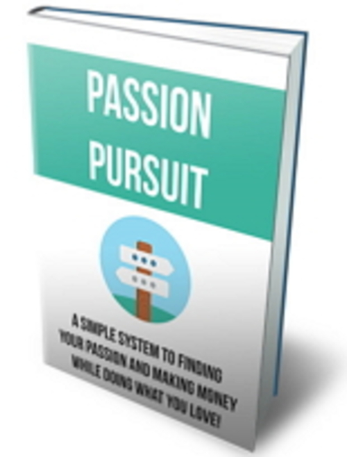 Product picture Passion Pursuit MRR/Giveaway Rights