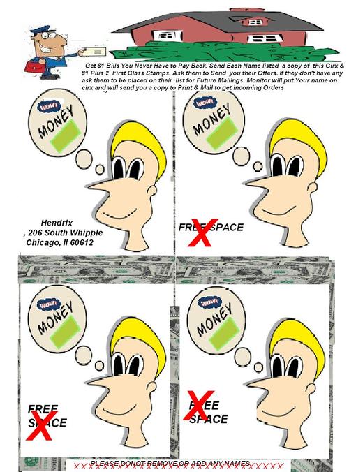 Product picture Mailorder: Dollars in Your Mailbox Cirx