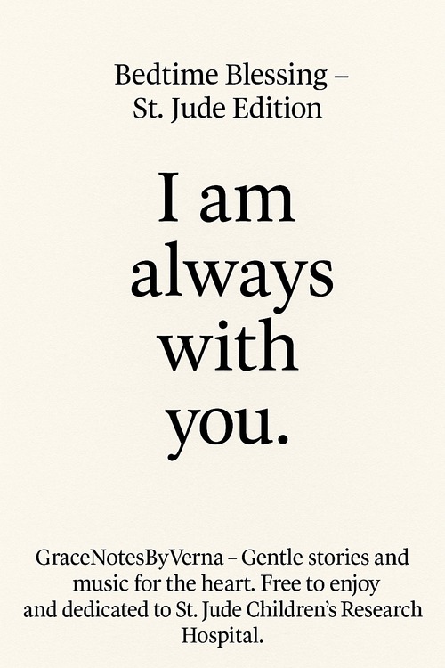 Product picture Ai generated I Am Always With You-Bedtime Blessings (St Judd